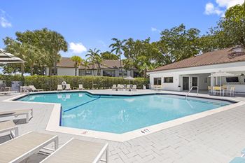 swimming pool with sundeck